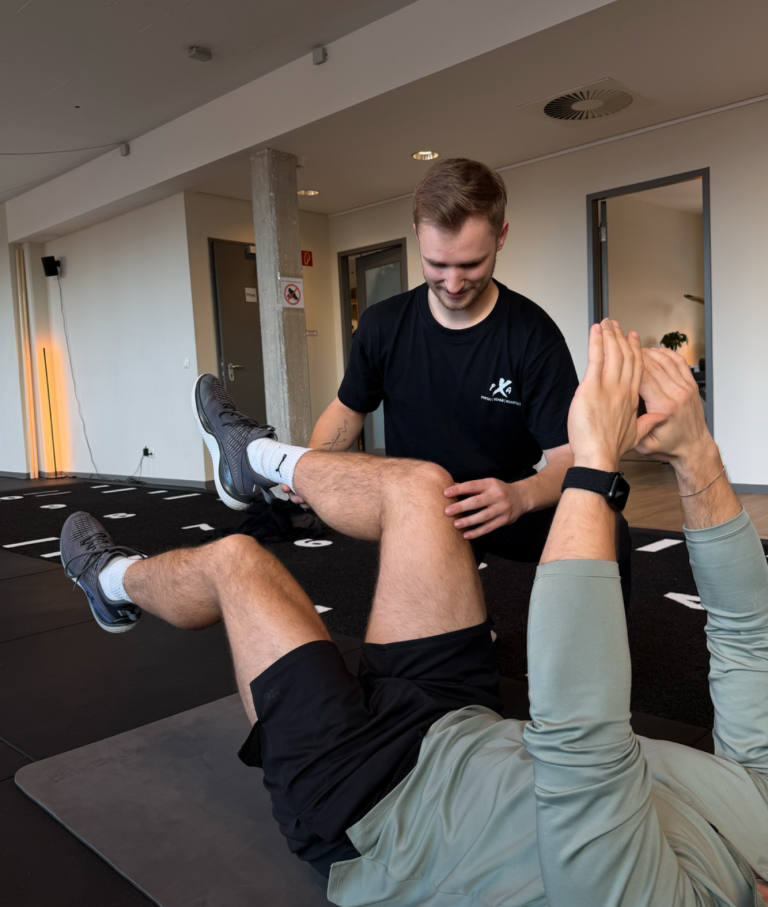 Aktive Krankengymnastik zur Stabilisierung der unteren Extremität bei PXA in Hamburg