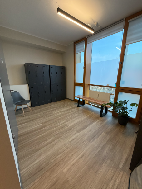 Patientenumkleide für Physiotherapie in der Praxis PXA